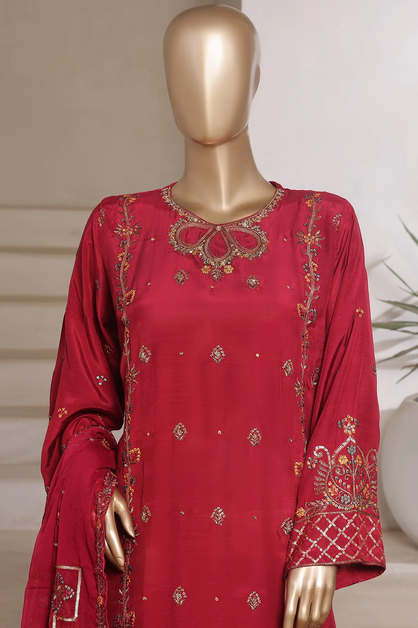 Khombi Stitched 3 Piece Luxury Formals Suit-175-M - Image 2