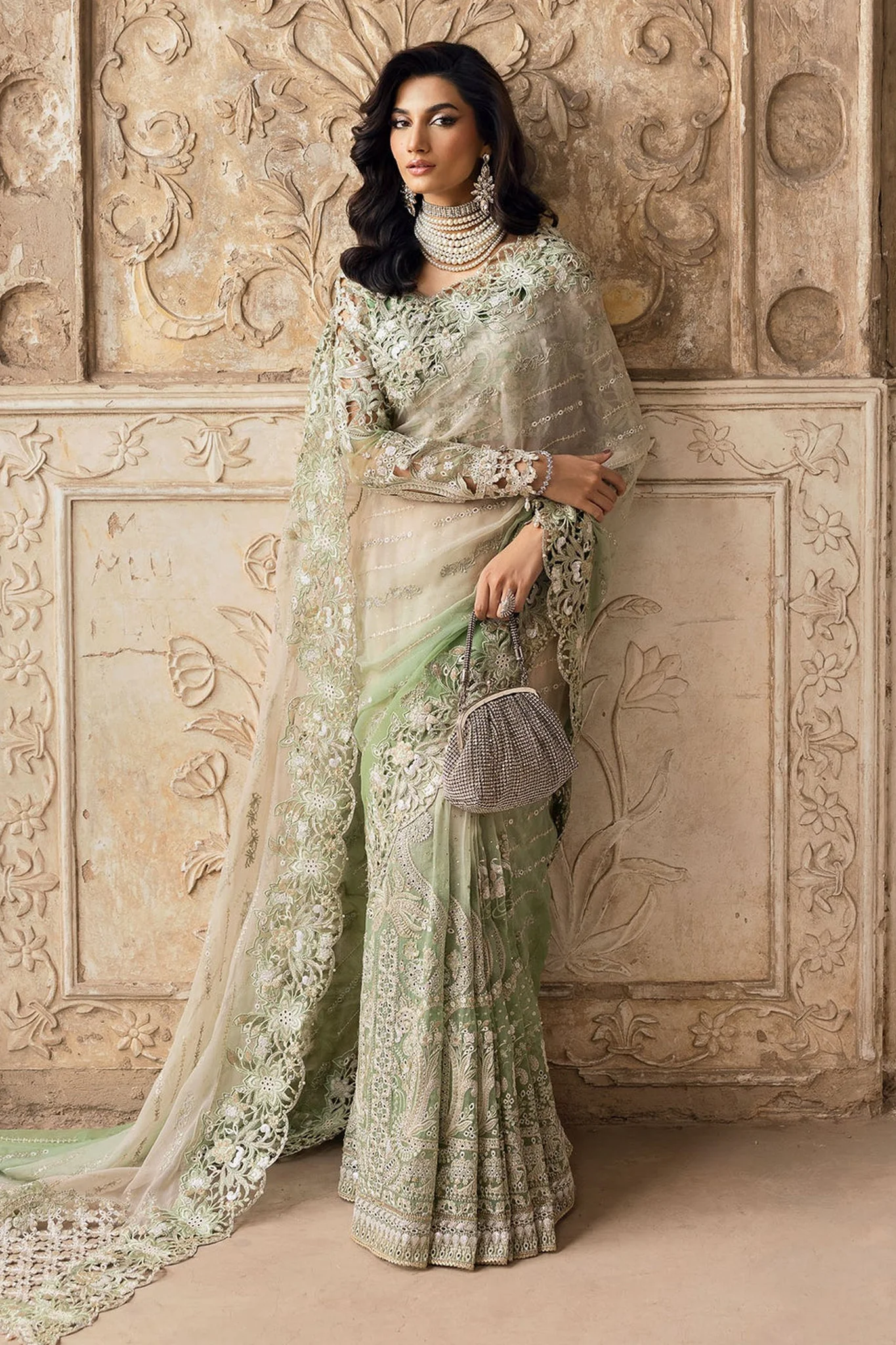 Sardinia Unstitched 3 Piece Luxury Chiffon Edit Suit-1107-Layla