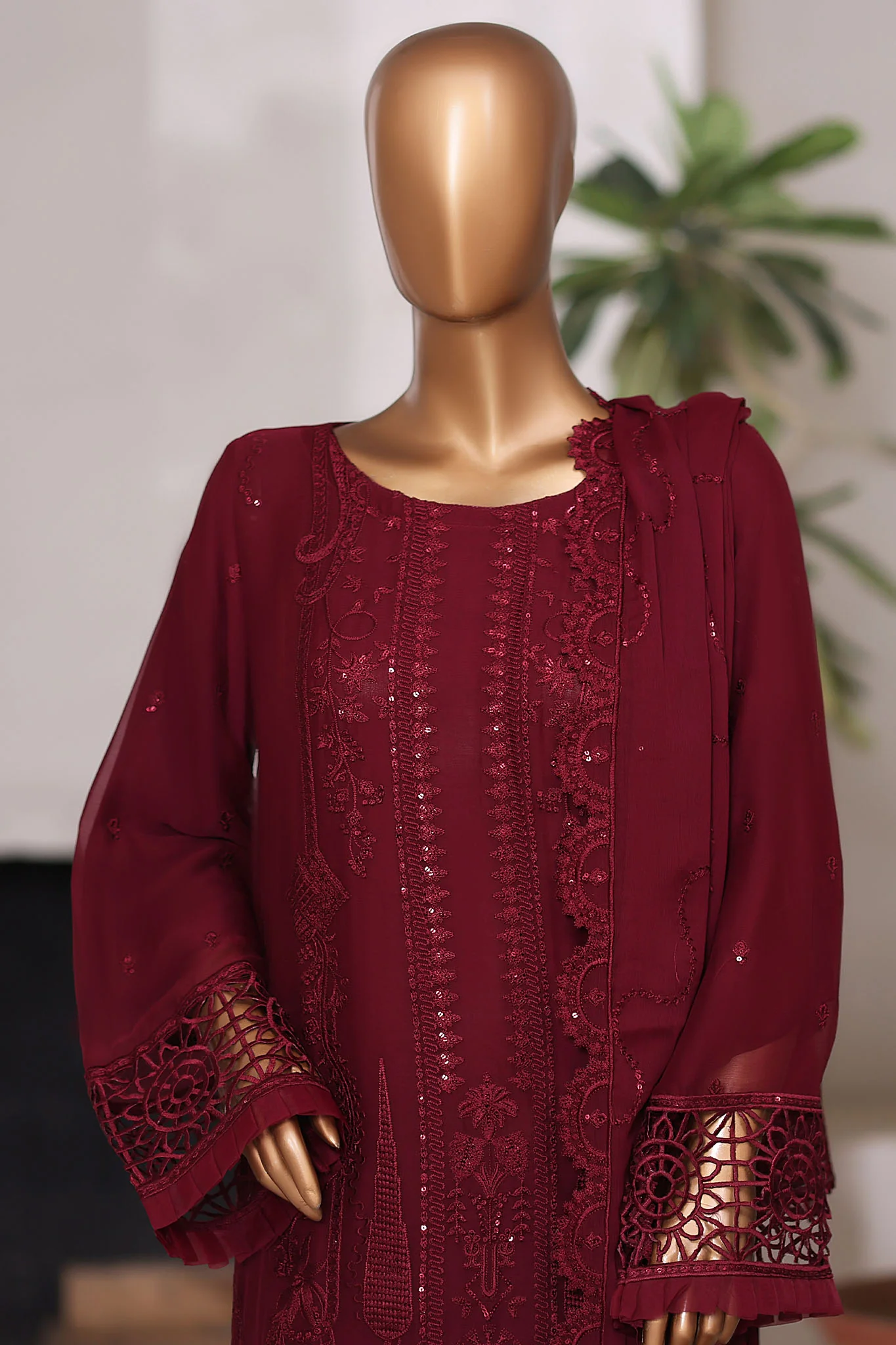 Khombi Stitched 3 Piece Luxury Formals Suit-142-Nm-New Semi - Image 2