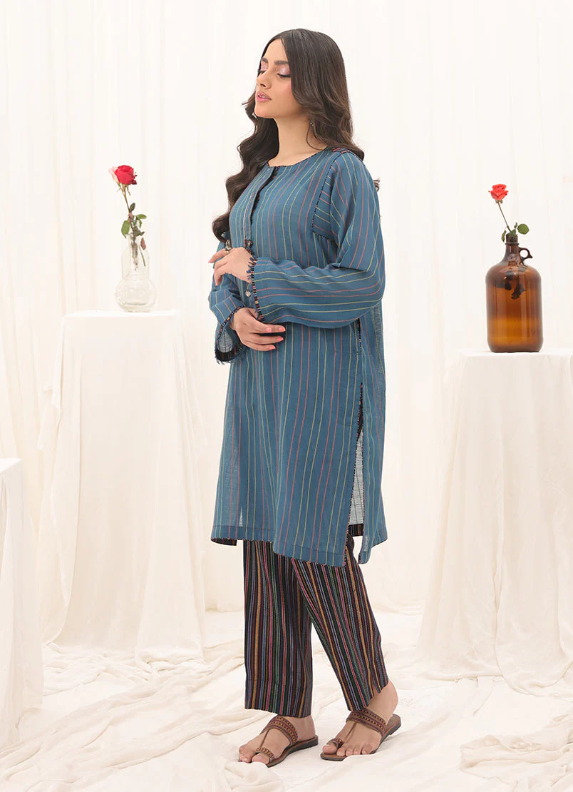 Zlooms 2 Pc Embroidered Set - ZL25-C14-02 - Image 2