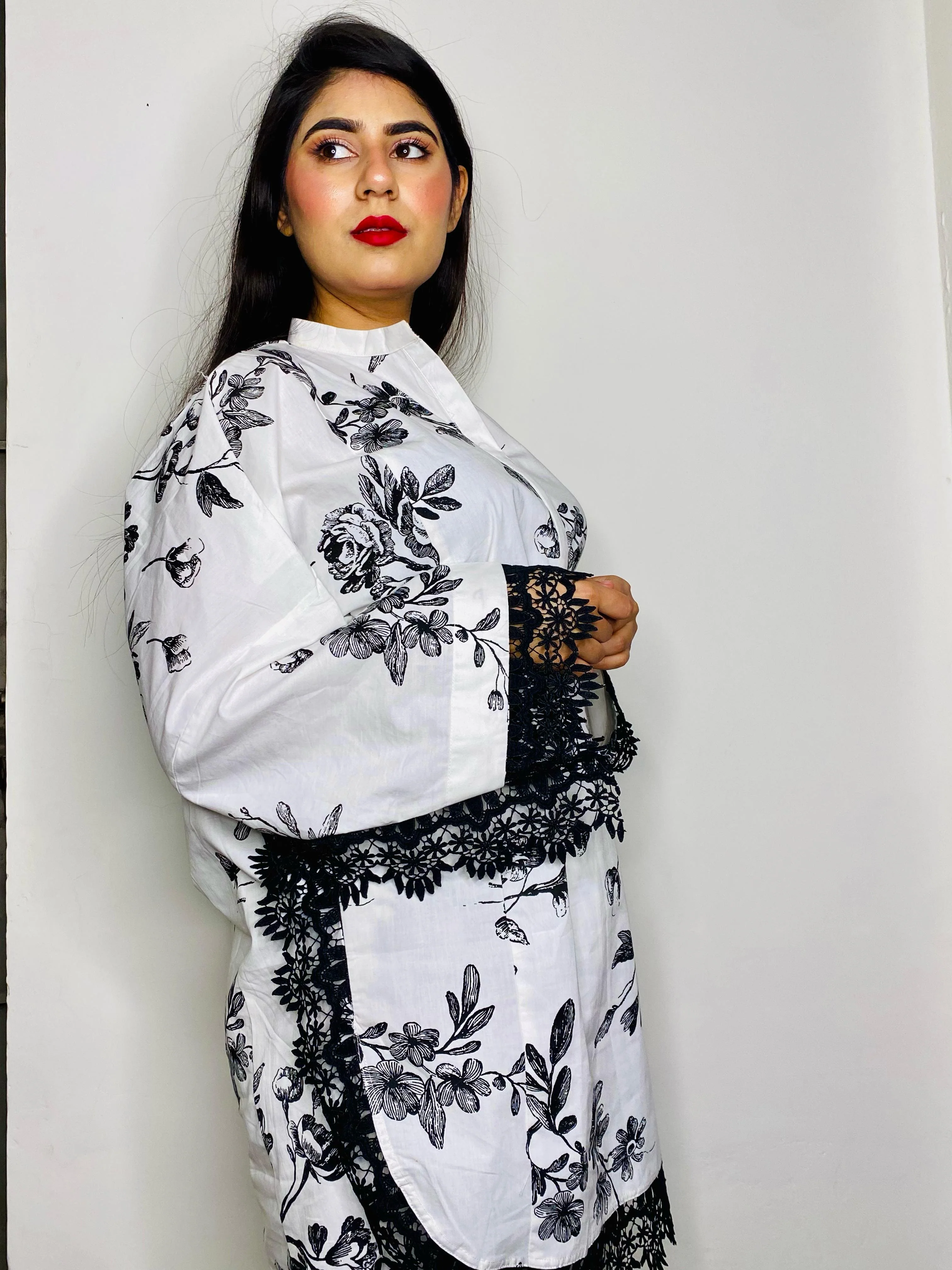 Urban Cut 2 Piece Cotton Printed Co- Ord Set - Image 5
