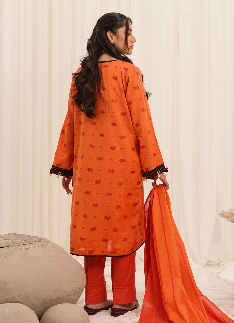Zlooms 3 Pc Yarn Dyed Unstitched Suit - ZL25-C10-05 - Image 3