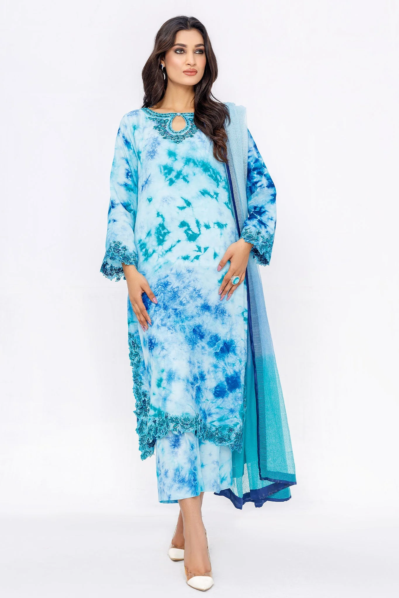Riwayat By Anayra Amal Stitched 3 Piece Festive Collection-Aabshaar