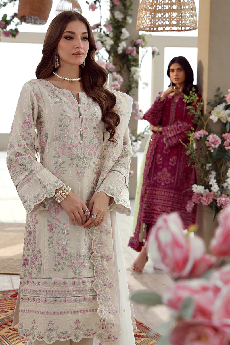 Gulaal Stitched 3 Piece Festive Lawn Suit-Aaliyah - Image 11