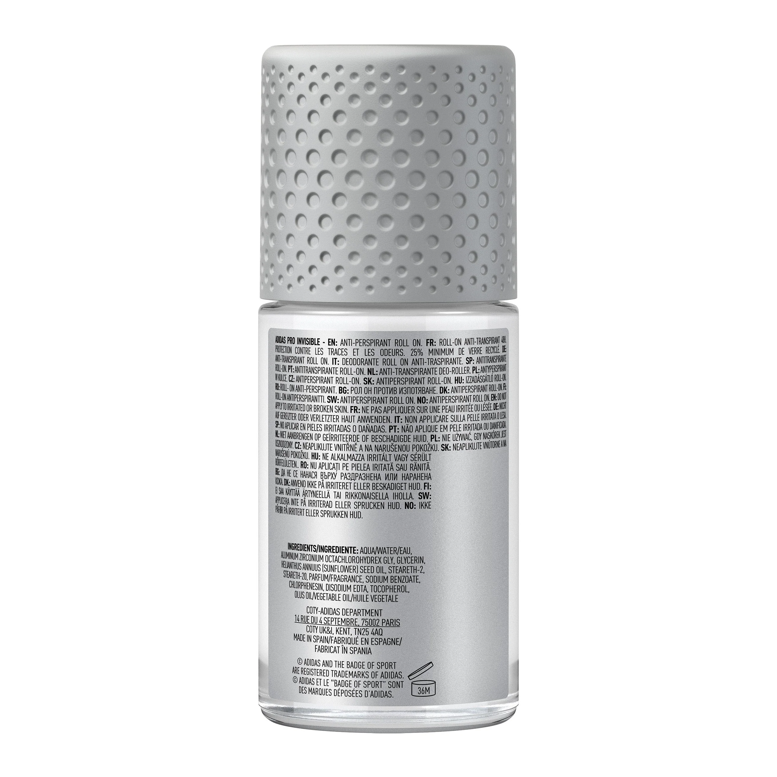 ADIDAS PROINV M ROLL-ON ANTIPERSPIRANT 50ml EU - Image 2
