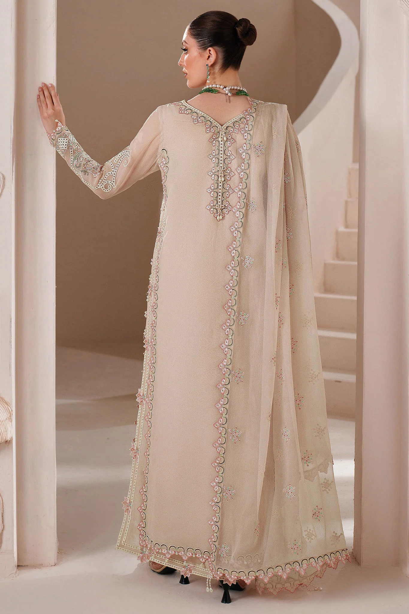 Threads By Alizeh Unstitched 3 Piece Luxury Formals Suit-AF-BDHG-5037-NIORA - Image 3