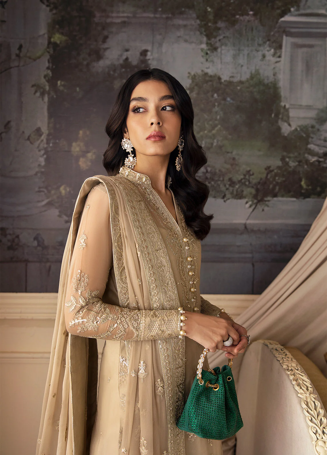 Gulaal Unstitched 3 Piece Emb Chiffon Vol-02 Suit-Ailaah - Image 6