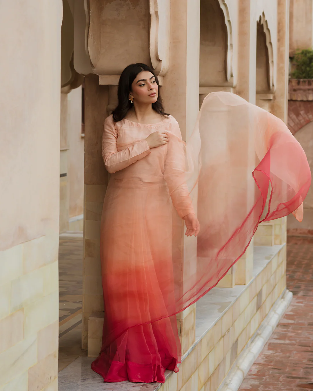 Purane Darwaze By Pashma Khan Stitched Formals Suit-Aira