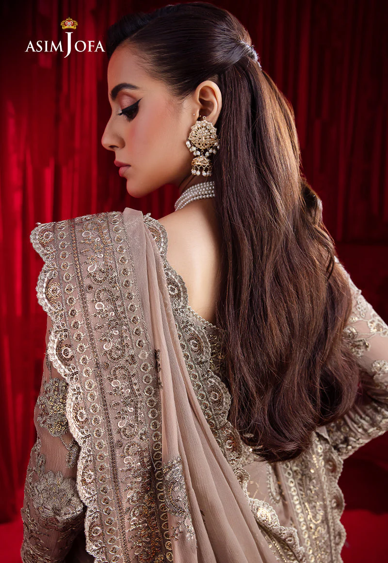 Asim Jofa Bekhudi '23 Ajbk-10 Designers Embroidered Stitched 3 Pcs - Image 11