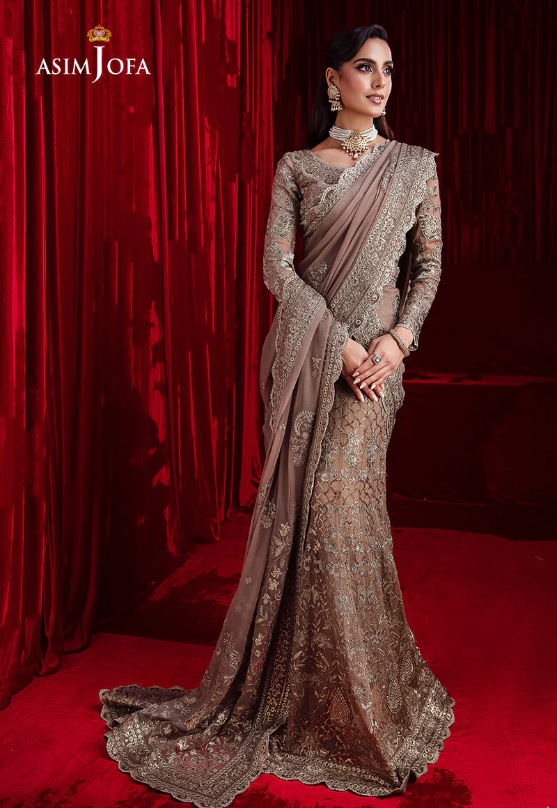 Asim Jofa Bekhudi '23 Ajbk-10 Designers Embroidered Stitched 3 Pcs - Image 7