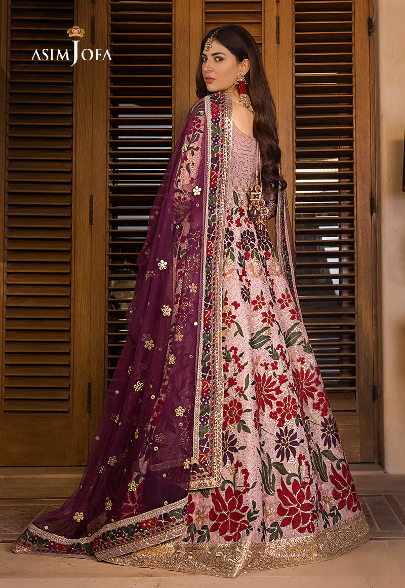 Asim Jofa Baad-e-Naubahar 2022 Ajbn-07 Embroidered Embroidered 3 Pcs - Image 6