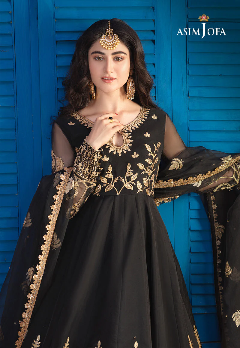 Asim Jofa Basant Festive Ajfc-65 Embroidered Organza 3 Pcs