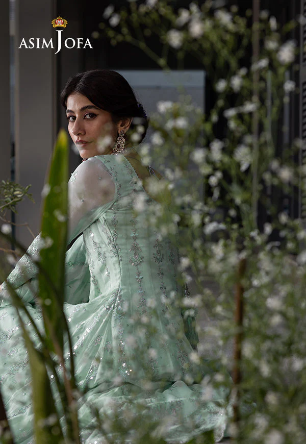 Asim Jofa Mera Haseen Jora - RTW Ajjh-04 Embroidered Chiffon 3 Pcs - Image 12