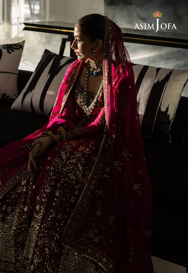 Asim Jofa Mera Haseen Jora - RTW Ajjh-05 Embroidered Chiffon 3 Pcs - Image 13