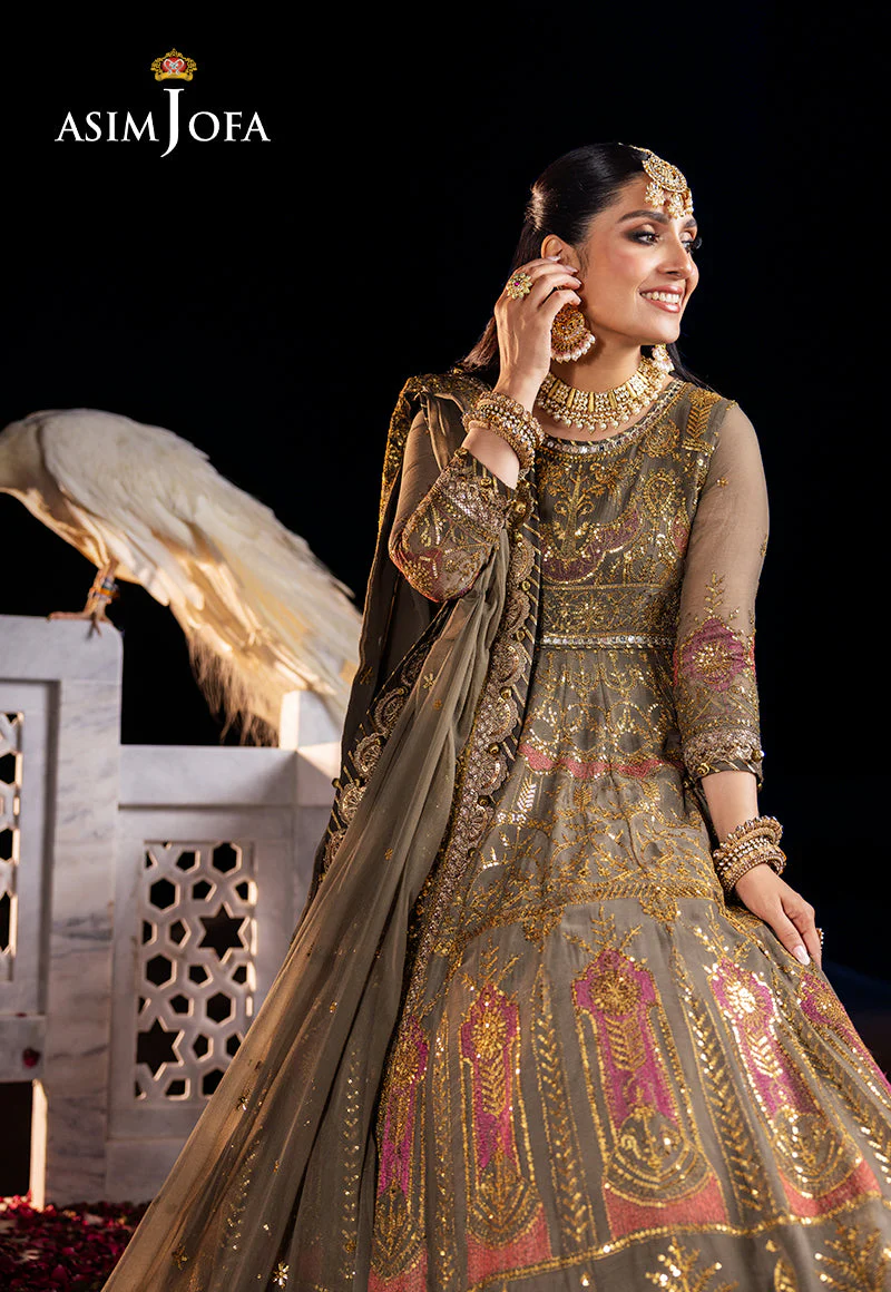 Asim Jofa Designers Limited Edition Ajjjd-10 Embroidered Stitched 3 Pcs - Image 9