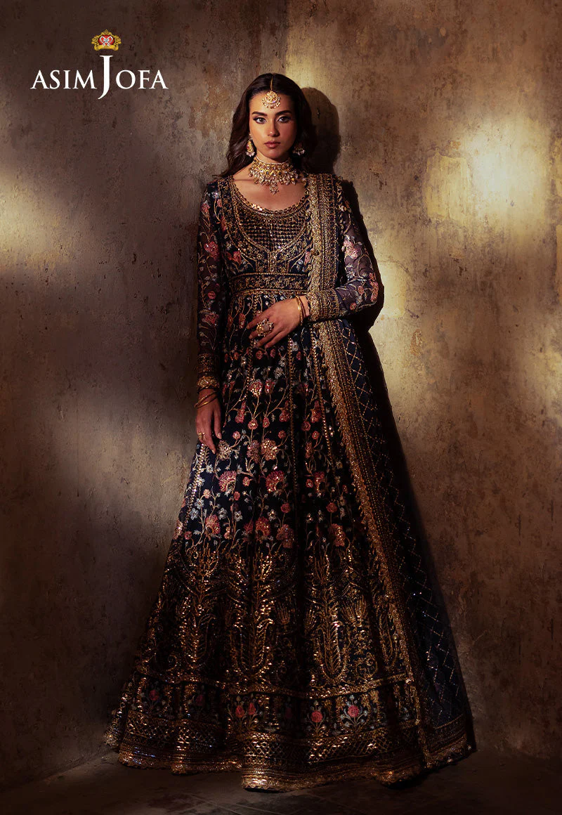 Asim Jofa Designers Limited Edition Ajkbd-09 Embroidered Stitched 3 Pcs - Image 4