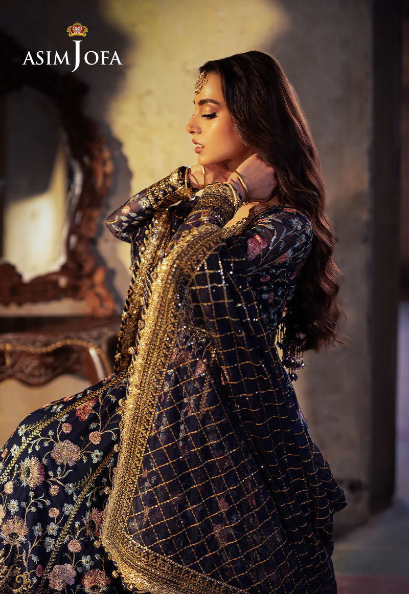 Asim Jofa Designers Limited Edition Ajkbd-09 Embroidered Stitched 3 Pcs - Image 6