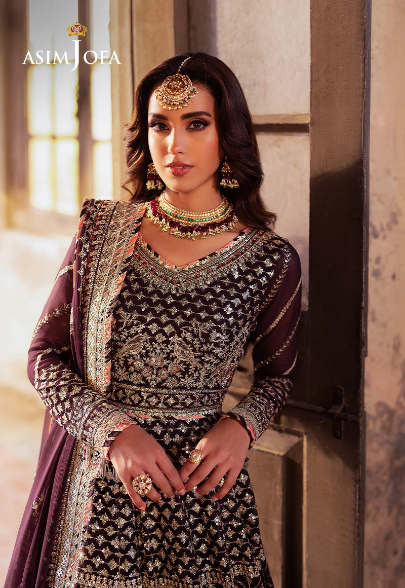 Asim Jofa Designers Limited Edition Ajkbd-10 Embroidered Stitched 3 Pcs - Image 5