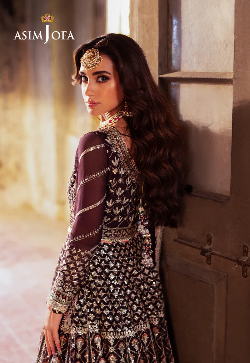 Asim Jofa Designers Limited Edition Ajkbd-10 Embroidered Stitched 3 Pcs - Image 8