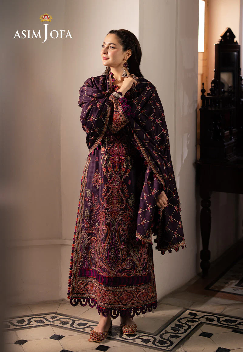 Asim Jofa Designers Limited Edition Ajkid-02 Embroidered Stitched 3 Pcs - Image 3
