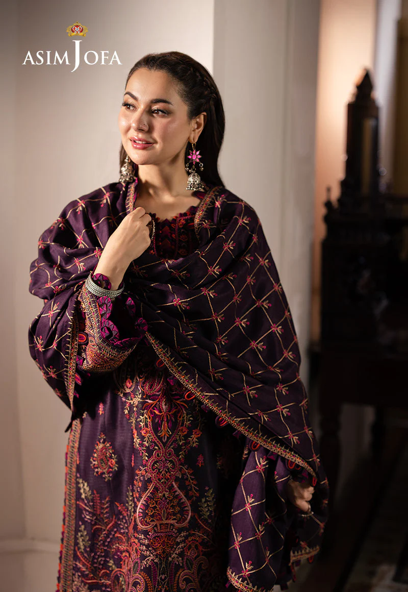 Asim Jofa Designers Limited Edition Ajkid-02 Embroidered Stitched 3 Pcs - Image 4