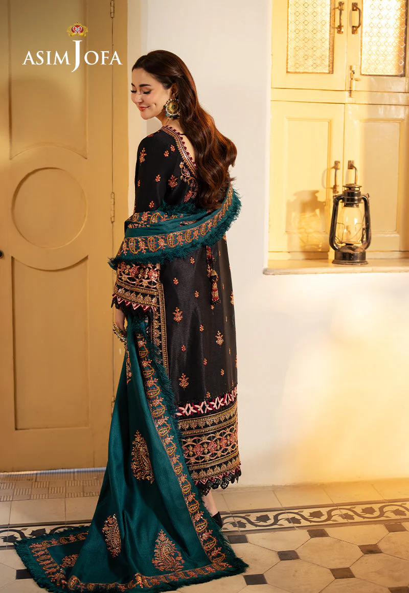 Asim Jofa Designers Limited Edition Ajkid-06 Embroidered Stitched 3 Pcs - Image 2
