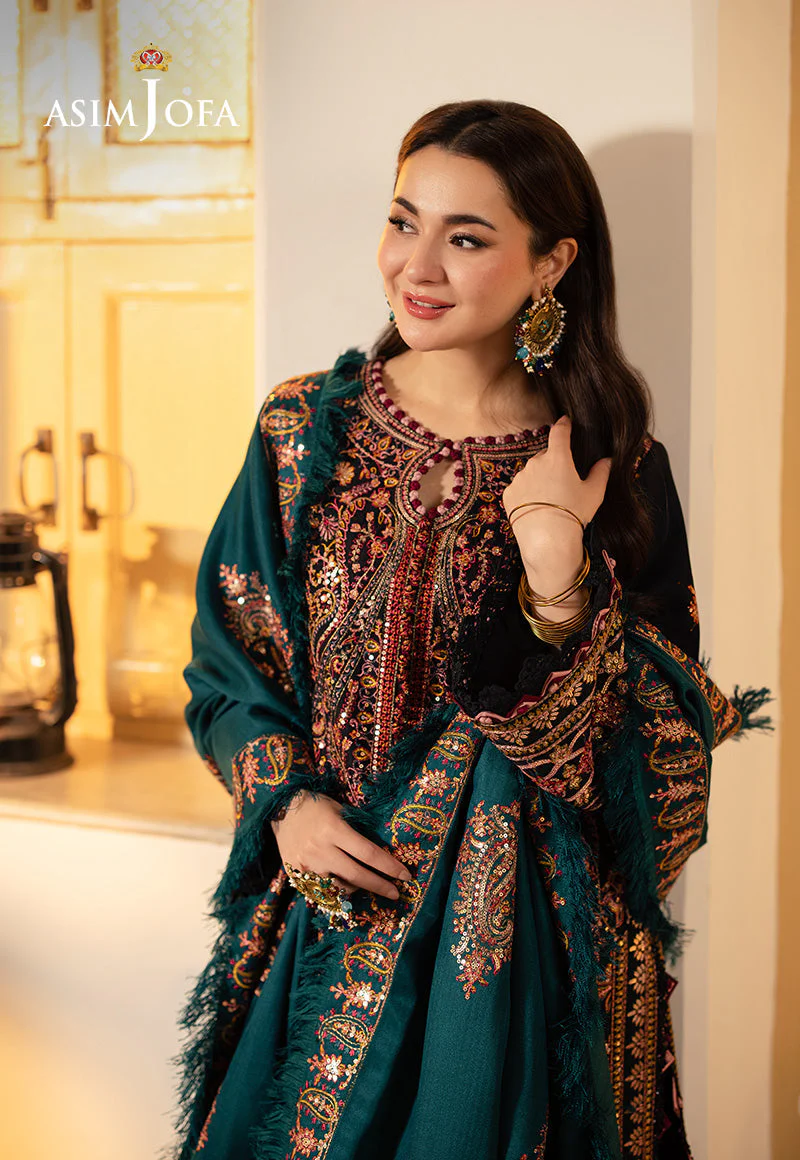Asim Jofa Designers Limited Edition Ajkid-06 Embroidered Stitched 3 Pcs - Image 5