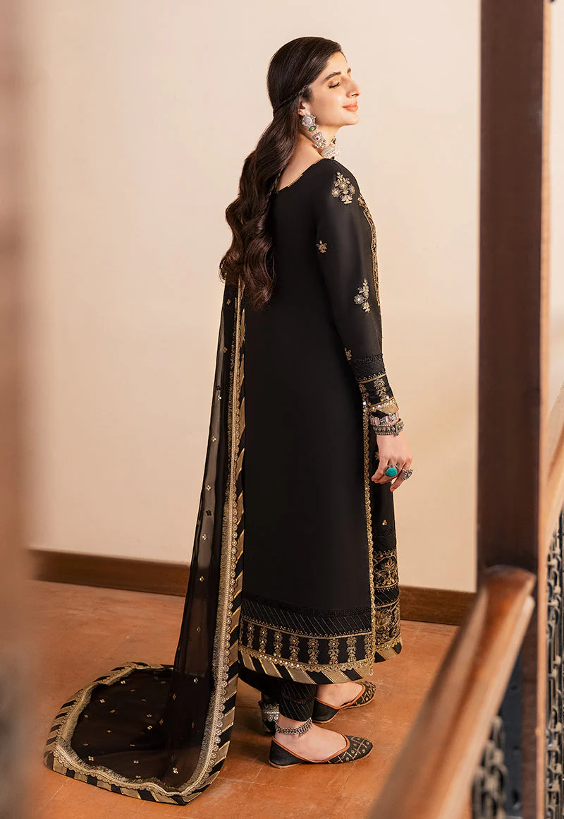 Asim Jofa Designers Limited Edition Ajkmd-16 Embroidered Poly Cotton 3 Pcs - Image 2