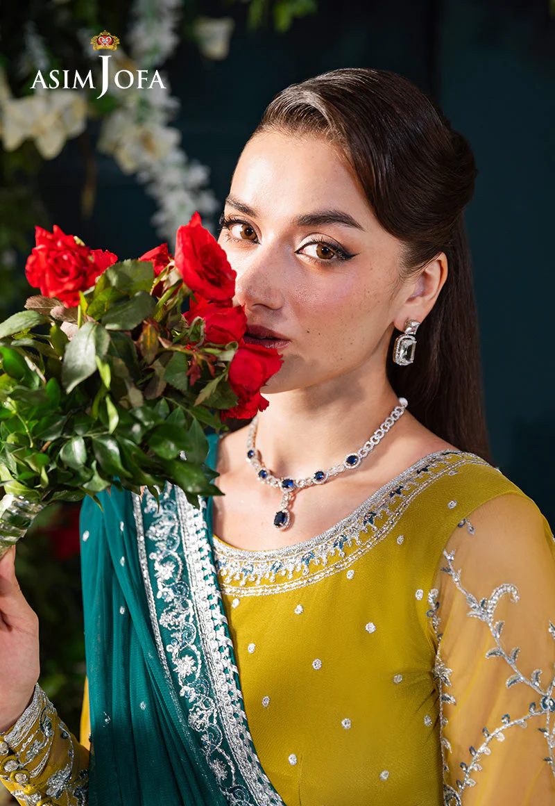 Lumiera By Asim Jofa Unstitched 3 Piece Festive Suit-AJLFC-10 - Image 7