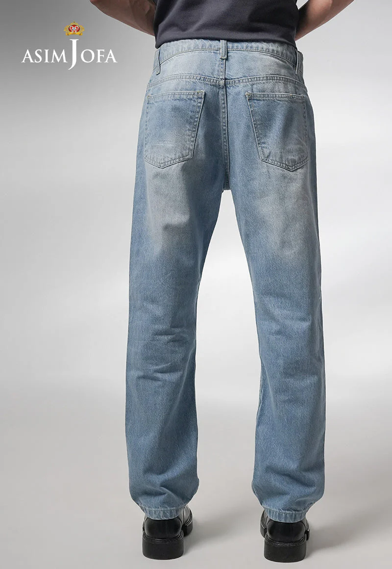 Western Urban Edit By Asim Jofa Denim Jeans Suit-AJMDE-06 - Image 3