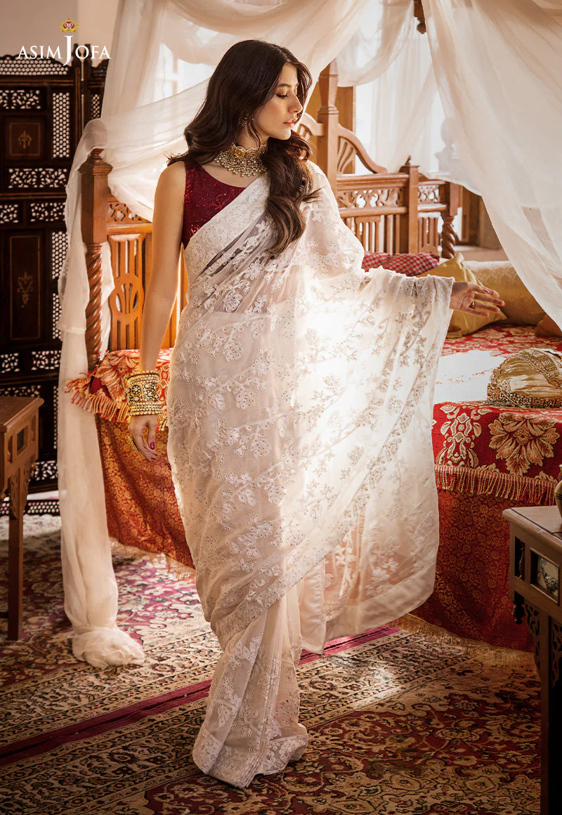 Asim Jofa Designers Limited Edition Ajmqd-05 Embroidered Stitched 3 Pcs - Image 14