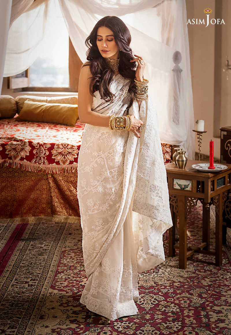 Asim Jofa Designers Limited Edition Ajmqd-05 Embroidered Stitched 3 Pcs - Image 4