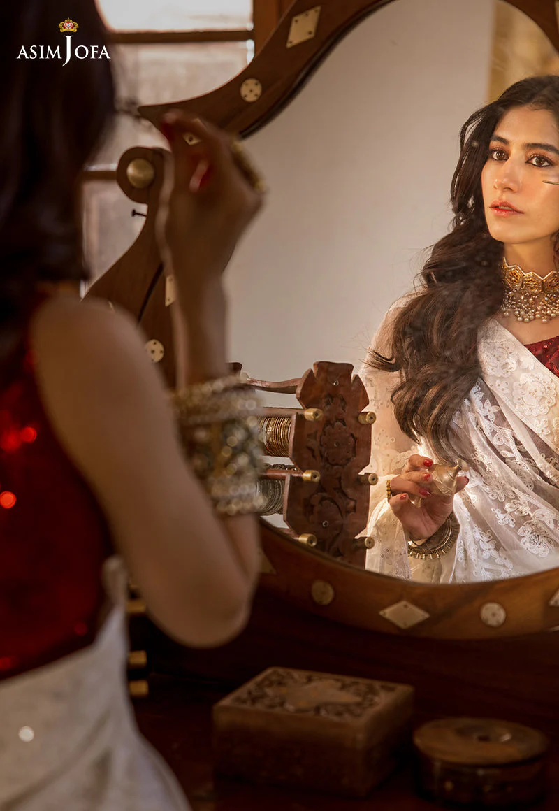 Asim Jofa Designers Limited Edition Ajmqd-05 Embroidered Stitched 3 Pcs - Image 6
