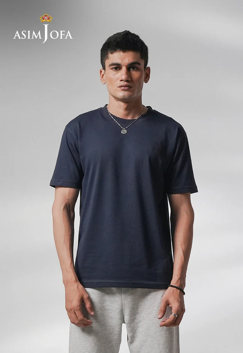 Western Urban Edit By Asim Jofa T-Shirt Suit-AJMTE-09