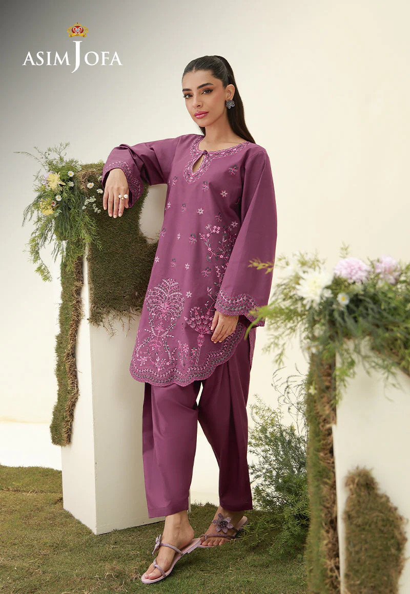 Asim Jofa Stitched 2 Piece Eid Pret Edit 1 Suit-AJPB-186 - Image 4