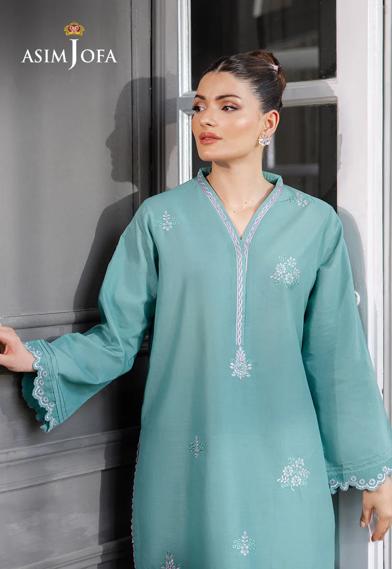 Daily Pret 2 By Asim Jofa Stitched Summer Suit-AJPB-188 - Image 4