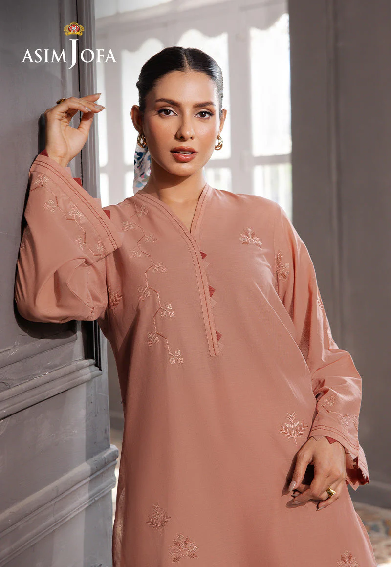 Daily Pret 2 By Asim Jofa Stitched Summer Suit-AJPB-189 - Image 3
