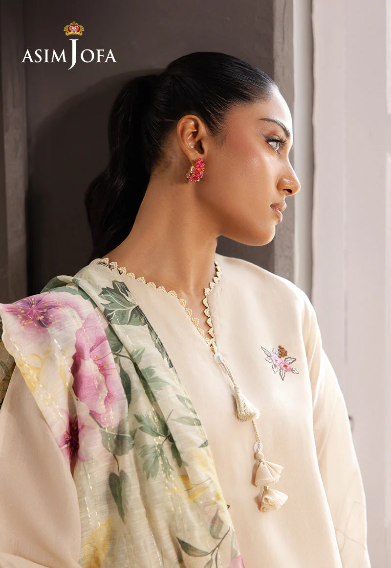 Daily Pret 2 By Asim Jofa Stitched Summer Suit-AJPB-195 - Image 5