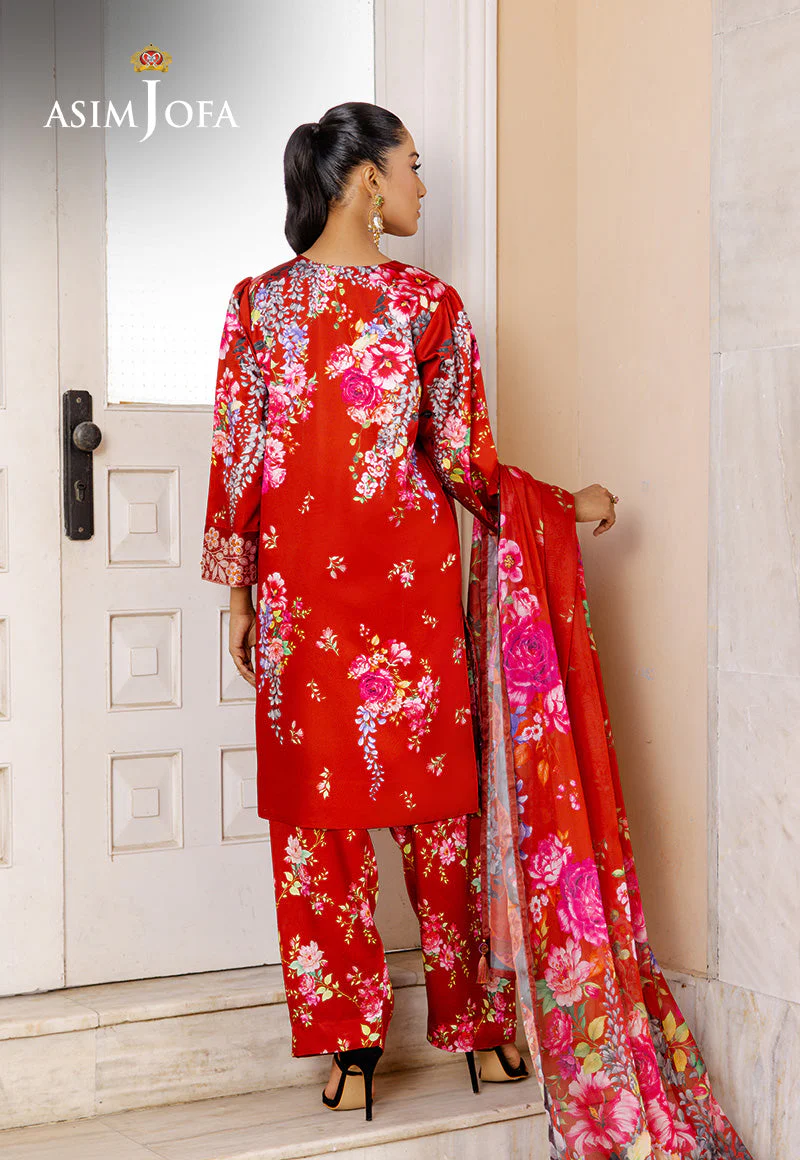 The Minimal Pret By Asim Jofa Stitched 3 Piece Formals Collection-AJPB-197 - Image 6