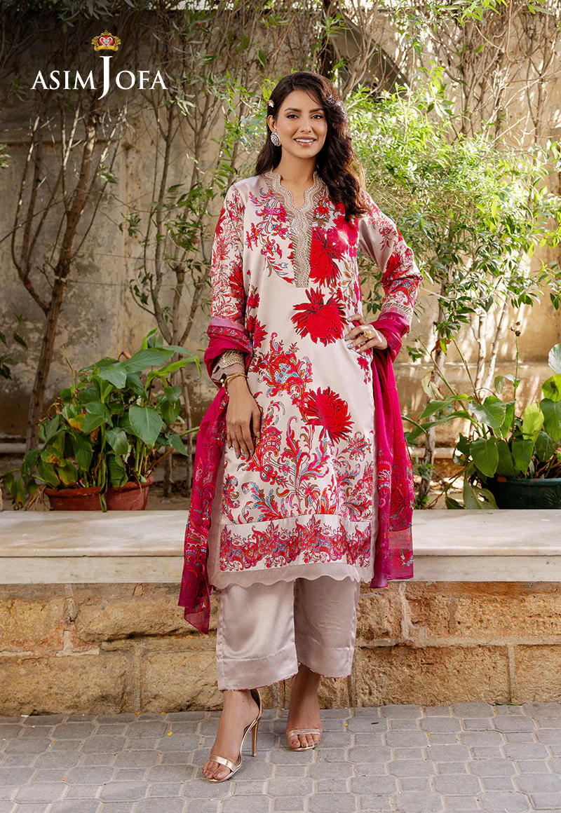 Daily Pret 2 By Asim Jofa Stitched Summer Suit-AJPB-201