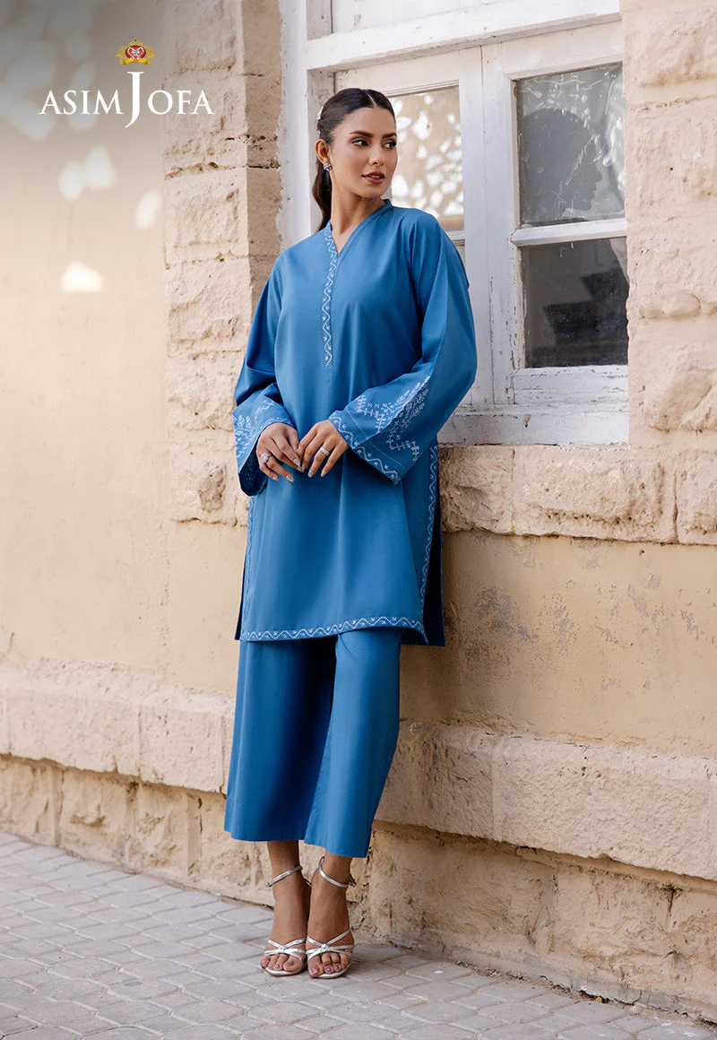 Daily Pret 2 By Asim Jofa Stitched Summer Suit-AJPB-221 - Image 3