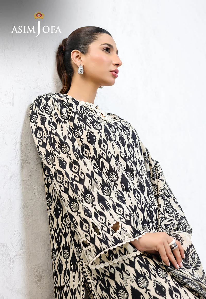 Daily Pret 2 By Asim Jofa Stitched Summer Suit-AJPB-228 - Image 4