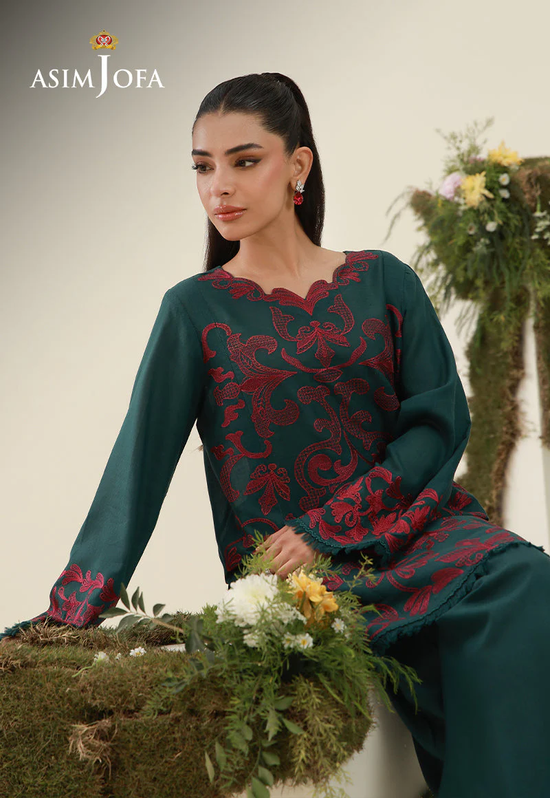 Asim Jofa Stitched 2 Piece Eid Pret Edit 1 Suit-AJPB-266 - Image 4