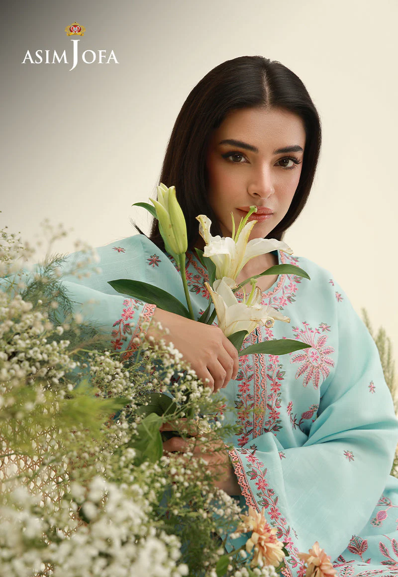 Asim Jofa Stitched 2 Piece Eid Pret Edit 1 Suit-AJPB-306 - Image 7