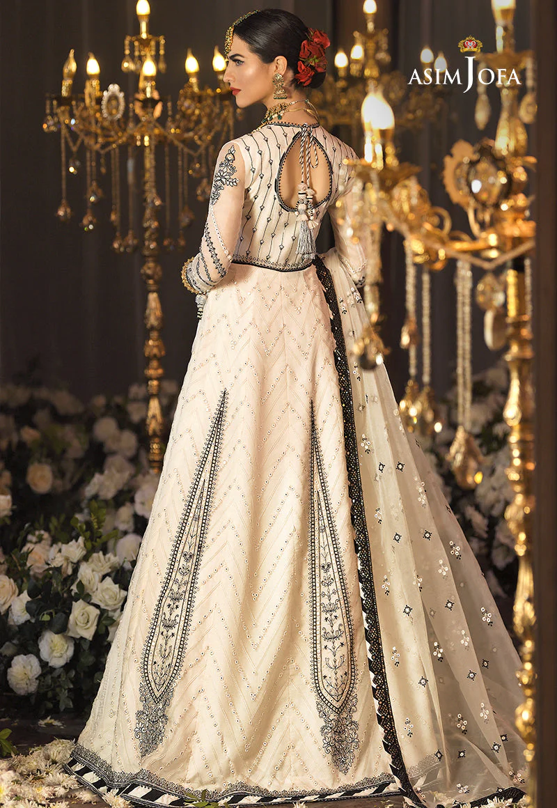 Asim Jofa Rasm Ajr-06 Embroidered Organza 3 Pcs - Image 2