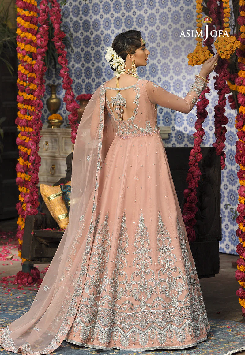 Asim Jofa Rasm Ajr-13 Embroidered Organza 3 Pcs - Image 2