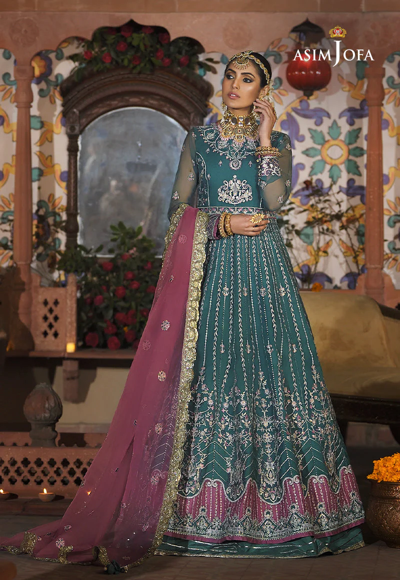 Asim Jofa Rasm Ajr-18 Embroidered Organza 3 Pcs