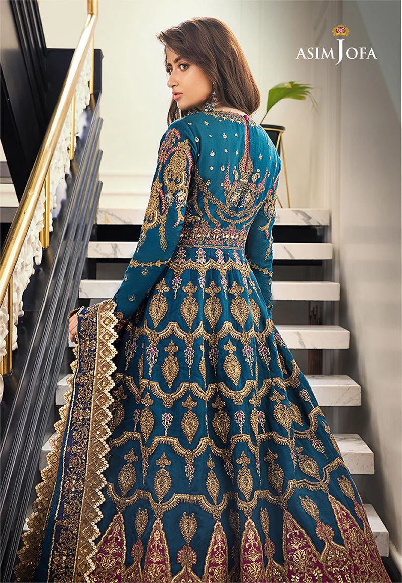 Asim Jofa Designers Limited Edition Ajsed-01 Embroidered Stitched 3 Pcs - Image 4