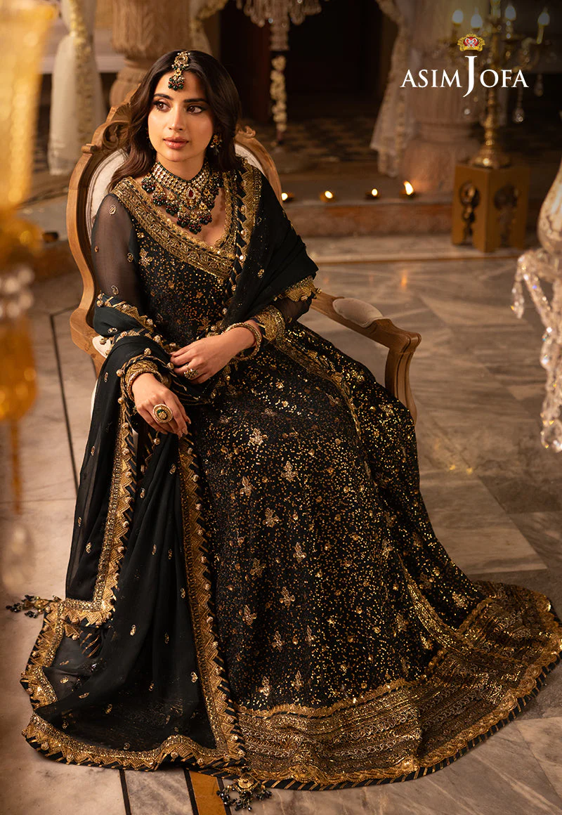 Asim Jofa Designers Limited Edition Ajshd-05 Embroidered Stitched 3 Pcs - Image 10