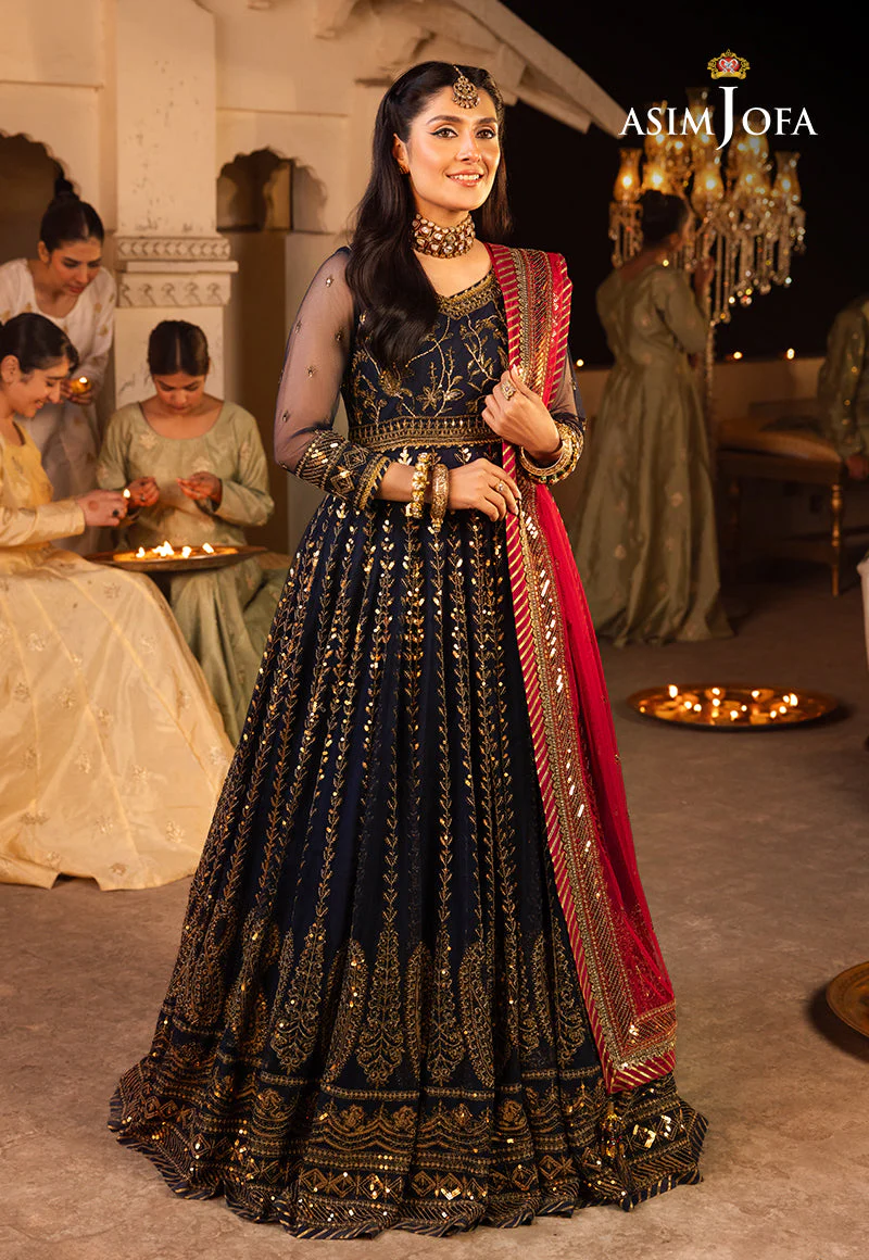 Asim Jofa Shehnai Festive Pret Ajshp-10 Embroidered Stitched 3 Pcs - Image 8